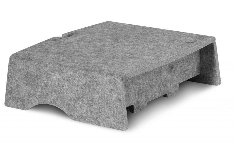 BakkerElkhuizen Q-riser 90 Circular monitor stand gray