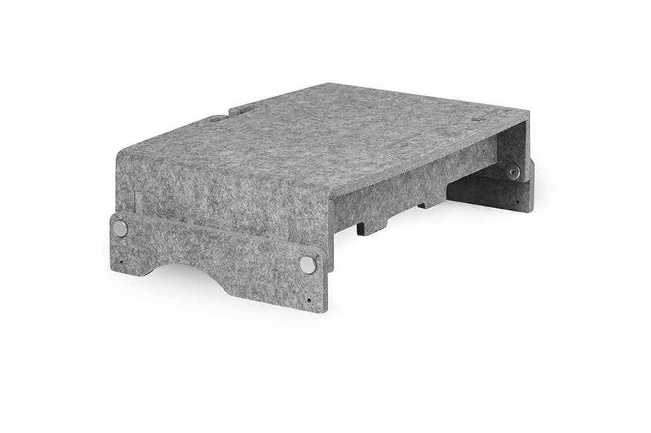 BakkerElkhuizen Q-riser 110 Circular monitor stand gray