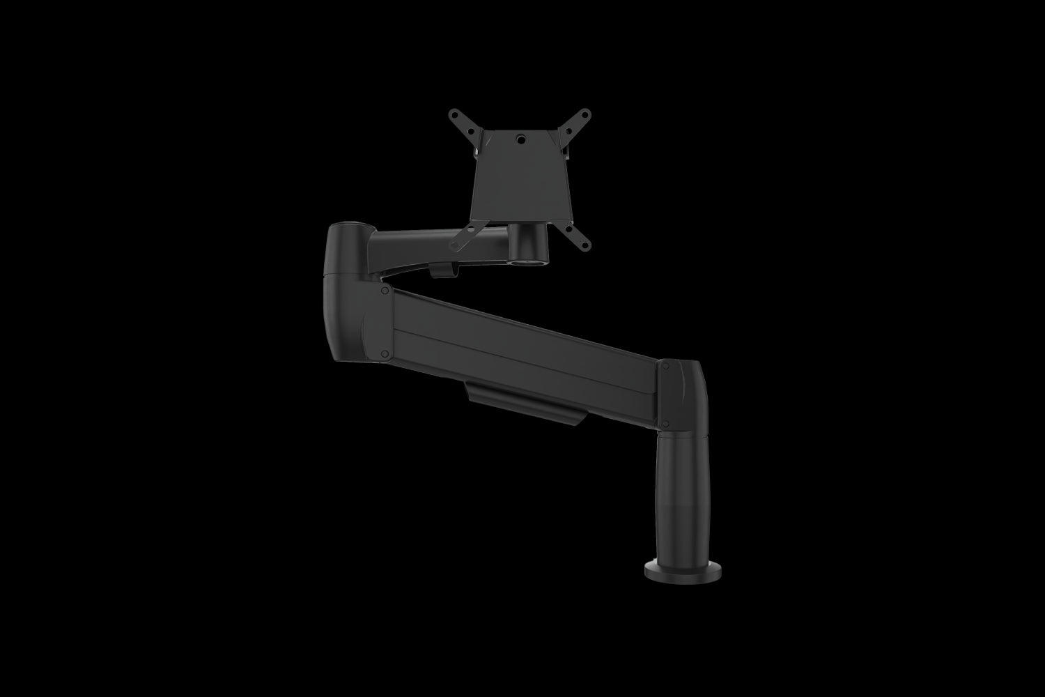 BakkerElkhuizen Space-arm Clamp monitor arm black (2.25-7.5 kg.)