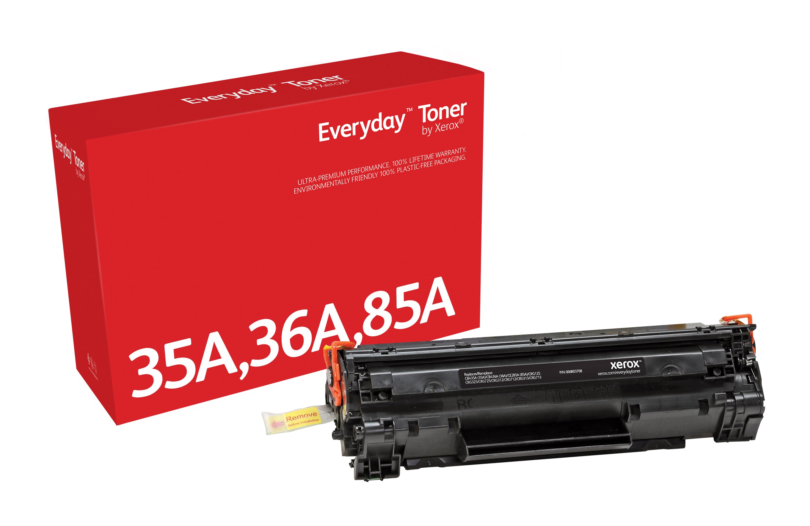 Xerox Everyday Toner Black HP CB435A/CB436A/ CE285A/ CRG-125, remanufactured