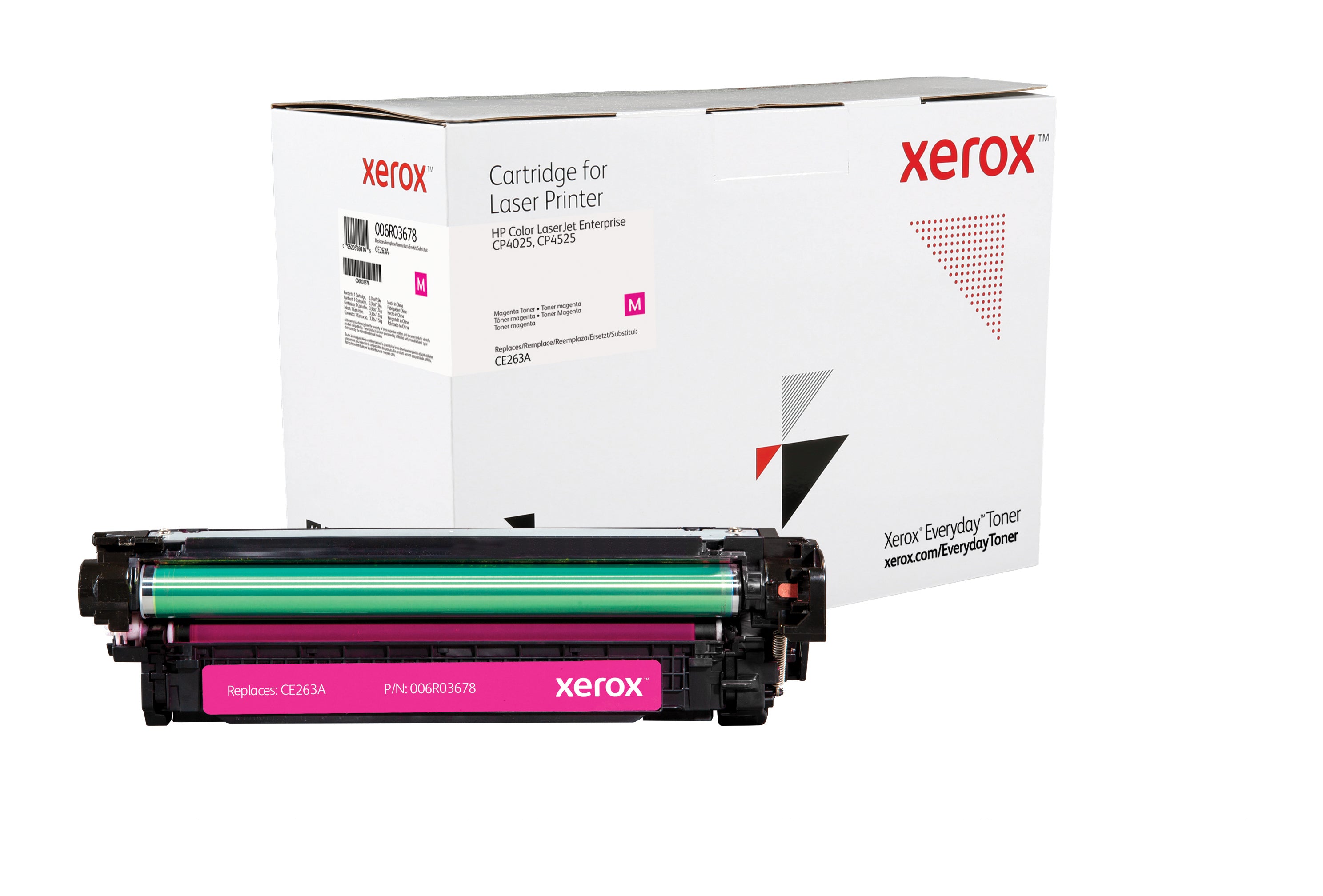 Xerox Everyday Toner in Magenta for HP CE263A, remanufactured
