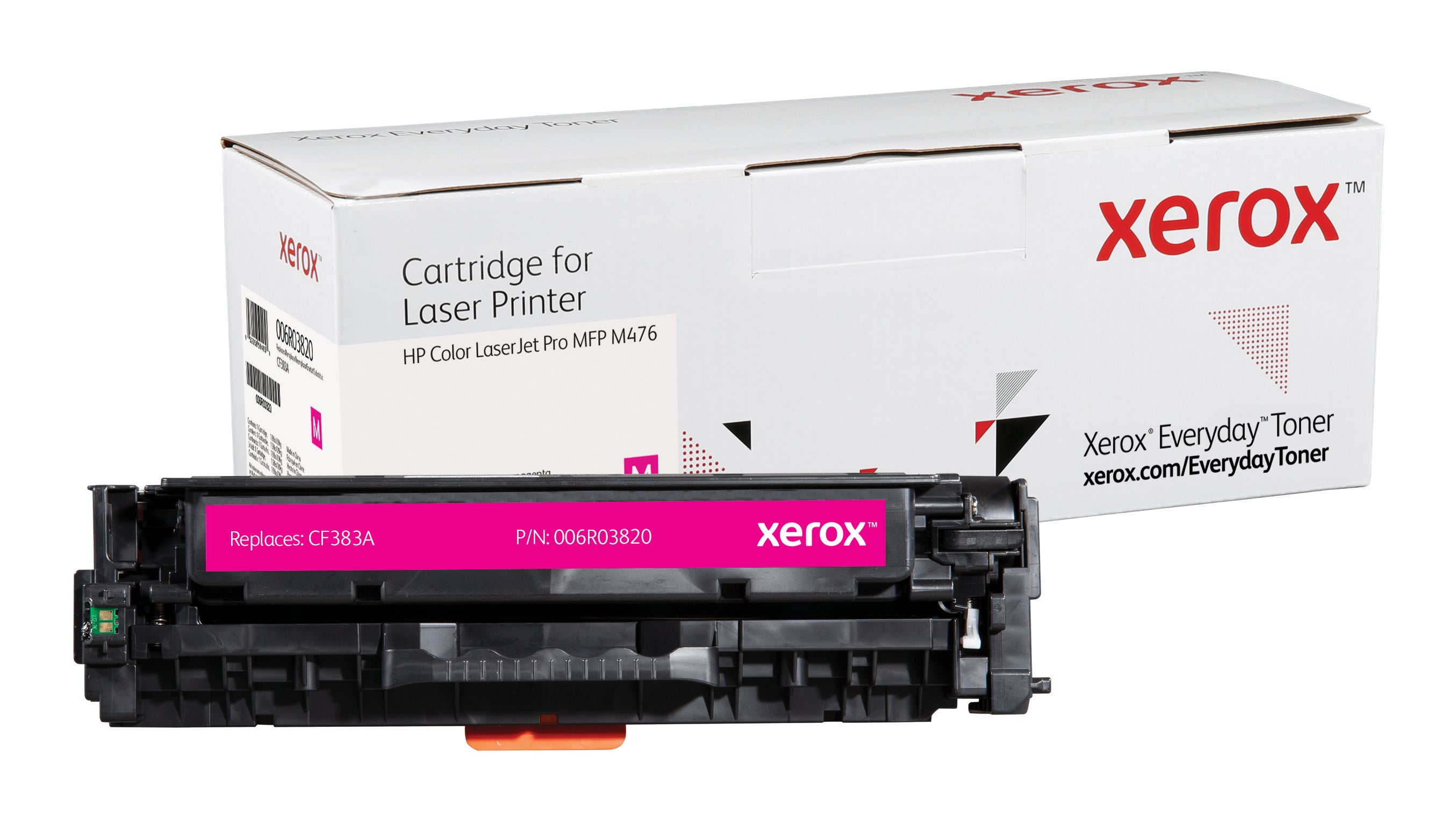 Xerox Everyday Toner in Magenta for HP CF383A, remanufactured
