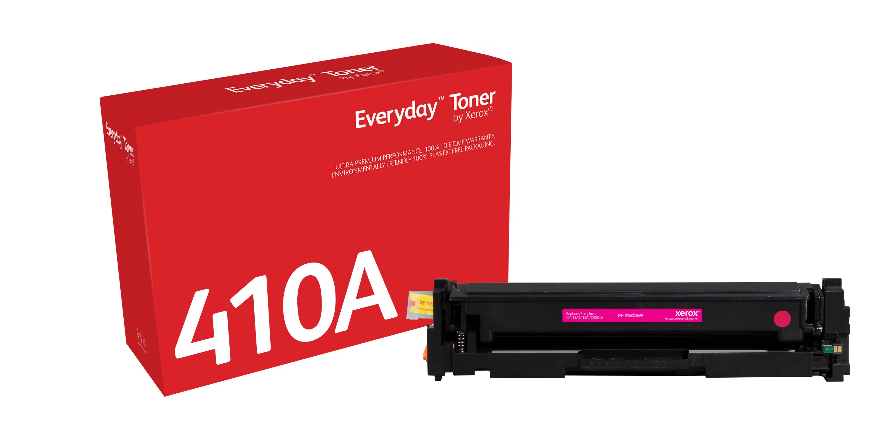 Xerox Everyday Toner in Magenta for HP CF413A/ CRG-046M, remanufactured