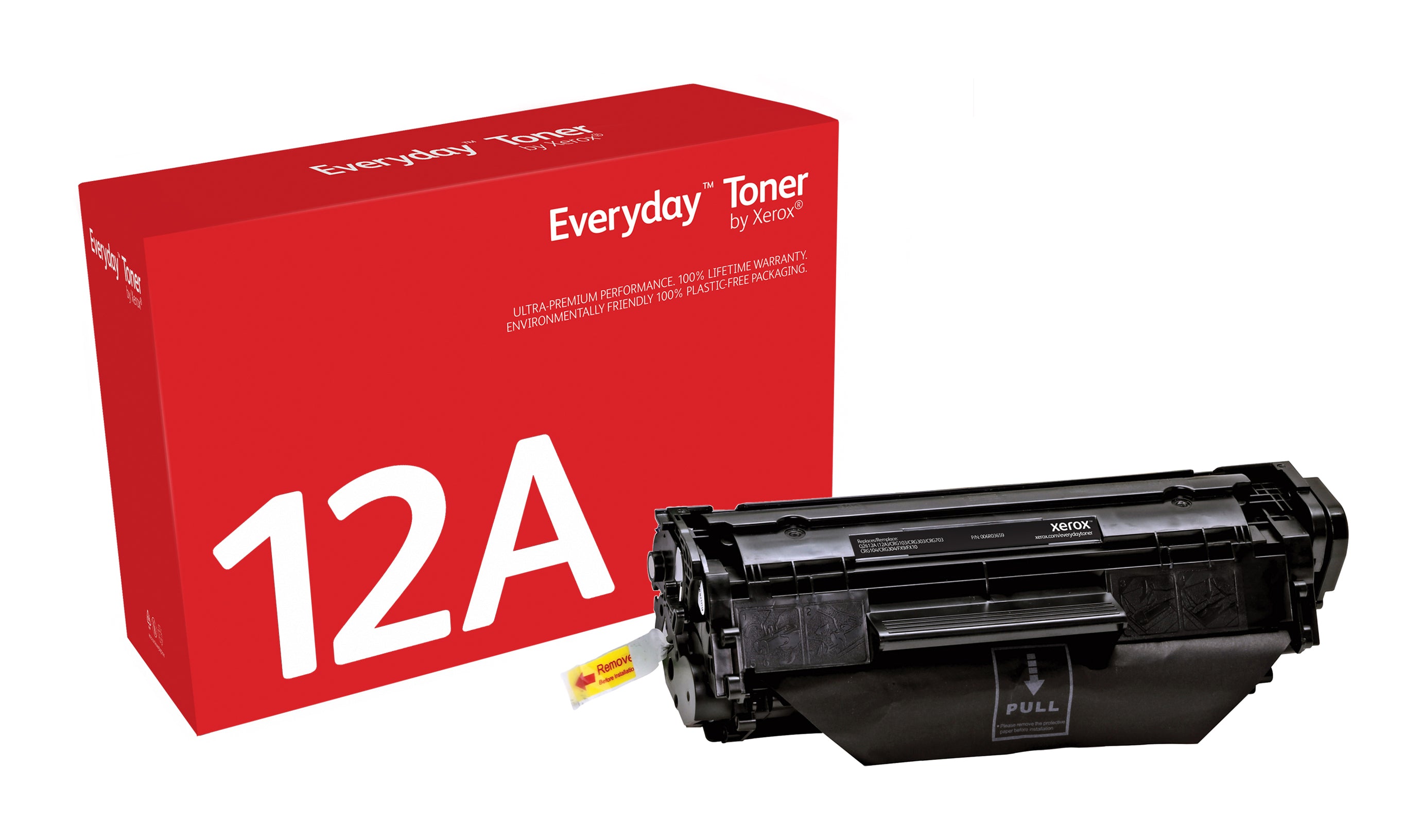 Xerox Everyday Toner Black for HP Q2612A/CRG-104/FX-9/CRG-103, remanufactured