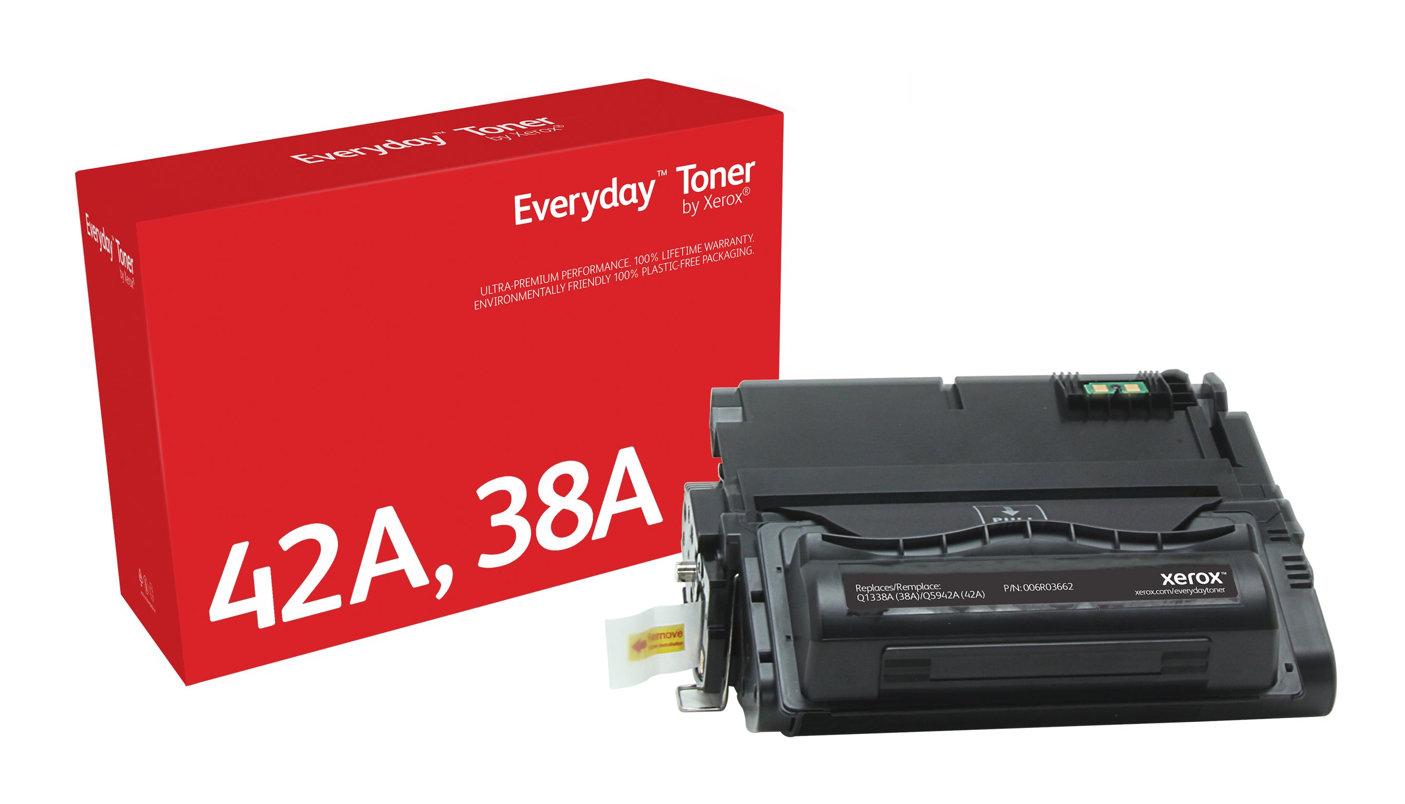 Xerox Everyday Toner in Black for HP Q5942A/ Q1338A, remanufactured
