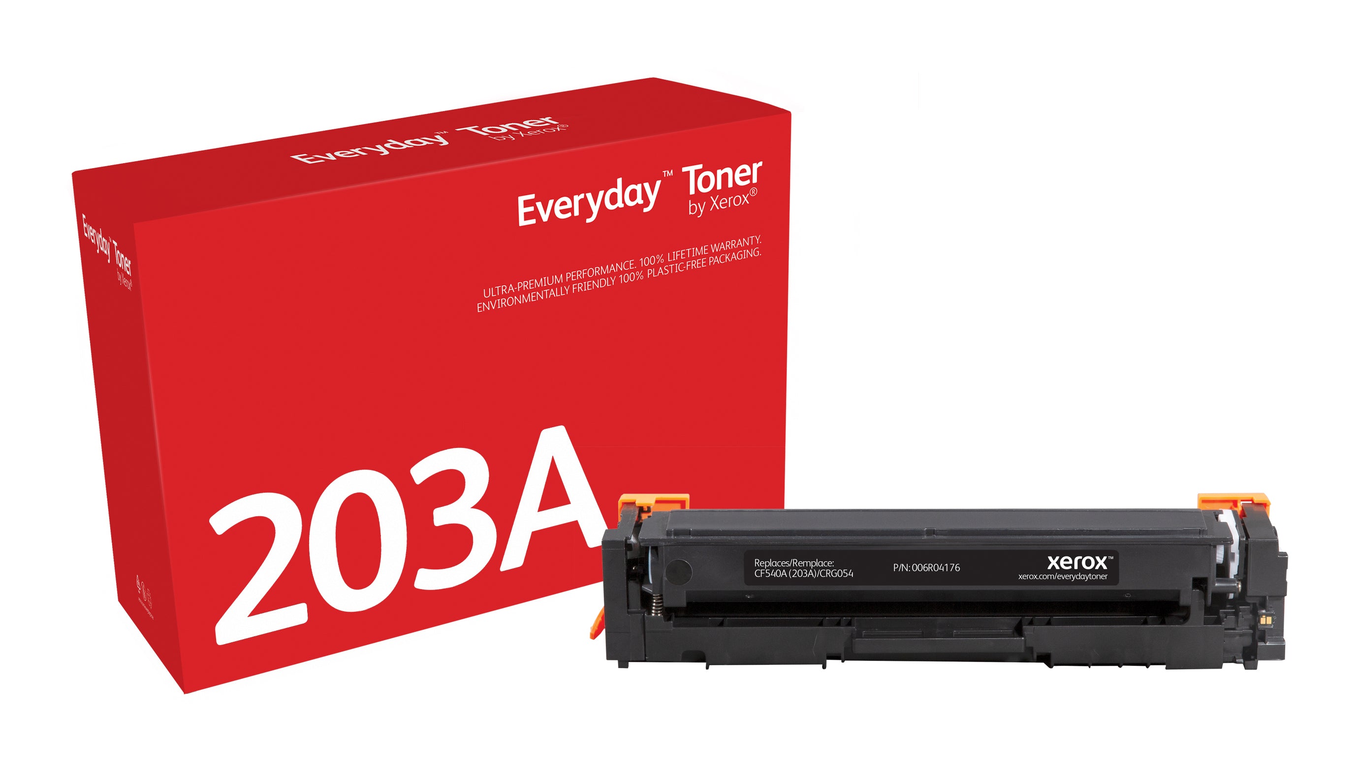 Xerox Everyday Toner in Black for HP CF540A/CRG-054BK, remanufactured