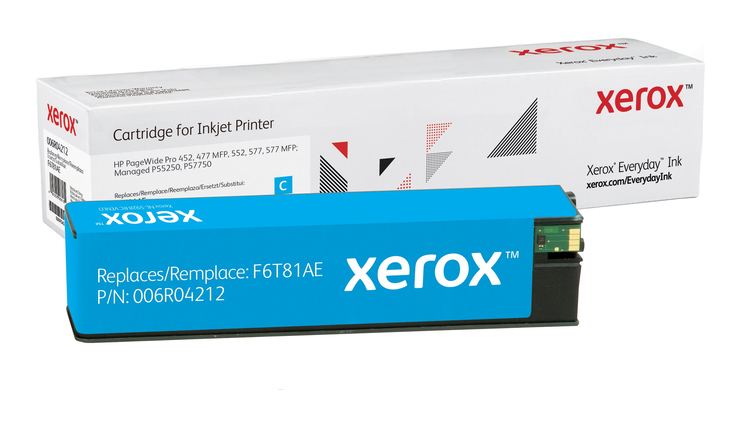 Xerox Everyday PageWide toner in cyan for HP F6T81AE, remanufactured
