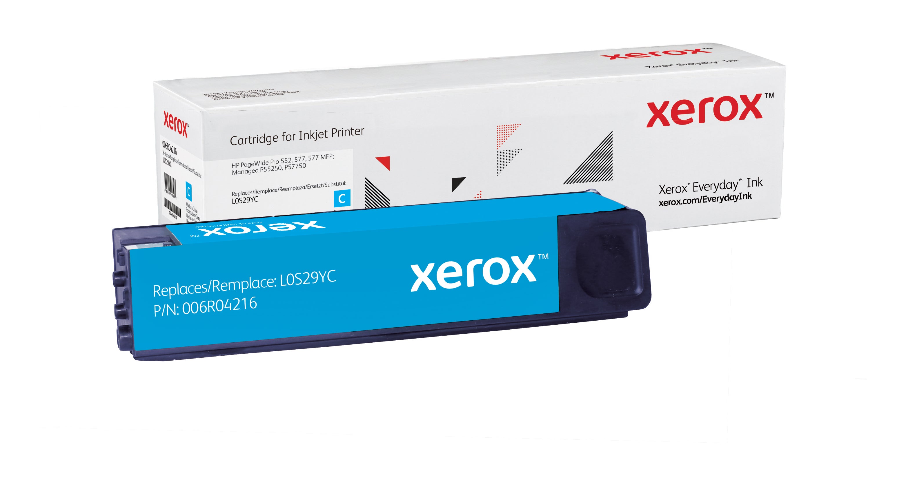 Xerox Everyday PageWide toner in cyan for HP L0S29YC, remanufactured
