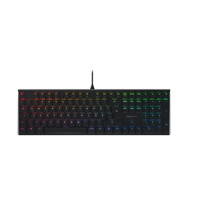 CHERRY MX 10.0N RGB USB keyboard black