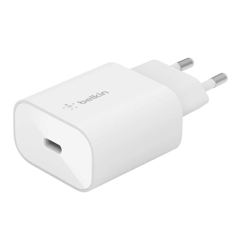 Belkin Boost Charge 25W USB-C Charger Power Delivery - white