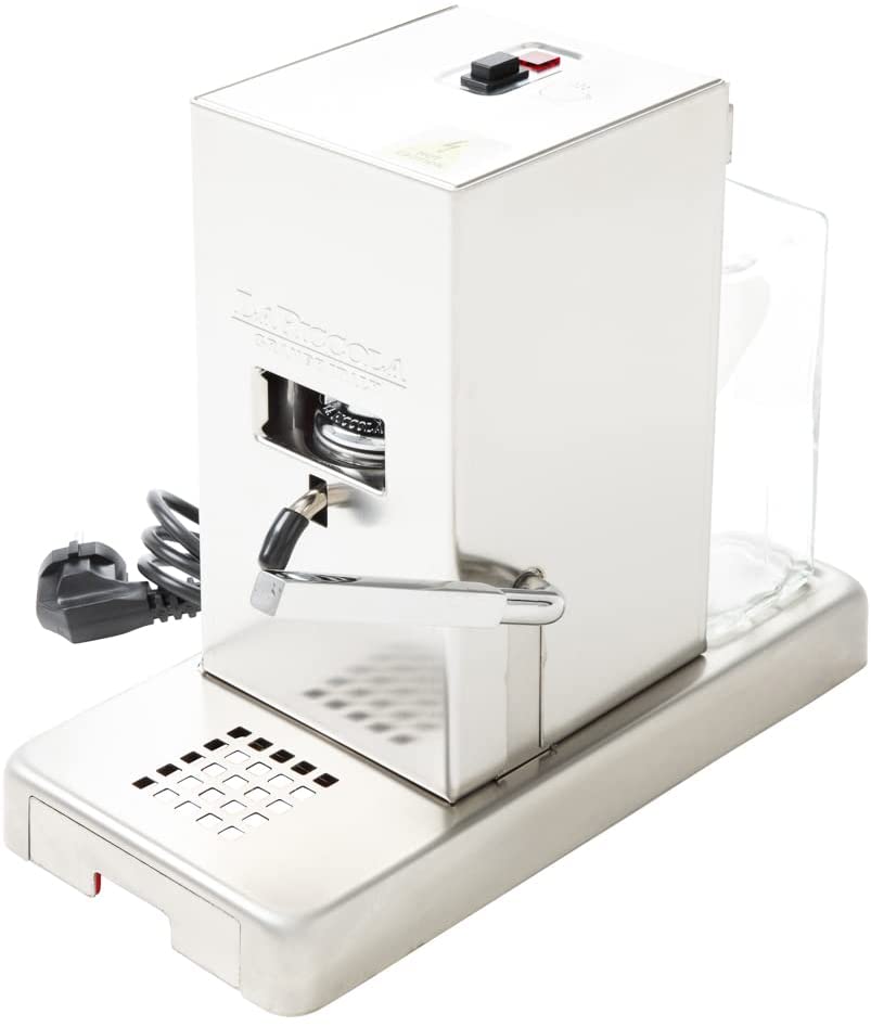 La Piccola Espressomaschine für ESE-Pads Piccola Satinata Edelstahl