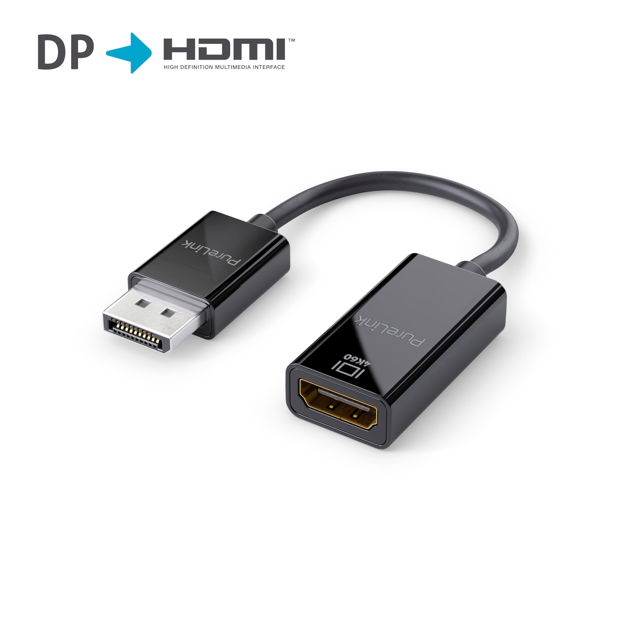 PureLink DisplayPort to HDMI Adapter 0.15m