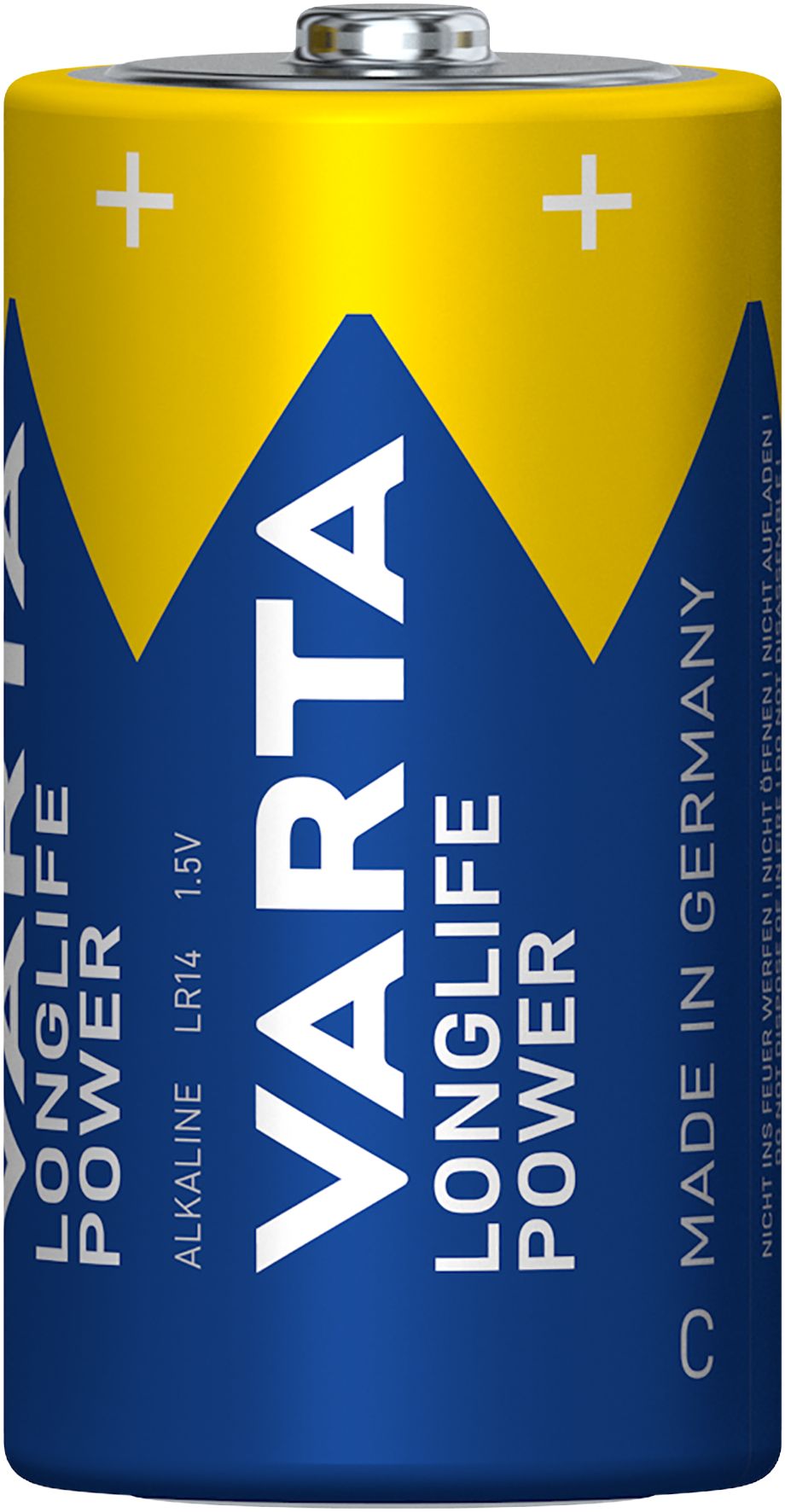 VARTA Longlife Power Baby C Batterie (2er Pack) Alkaline