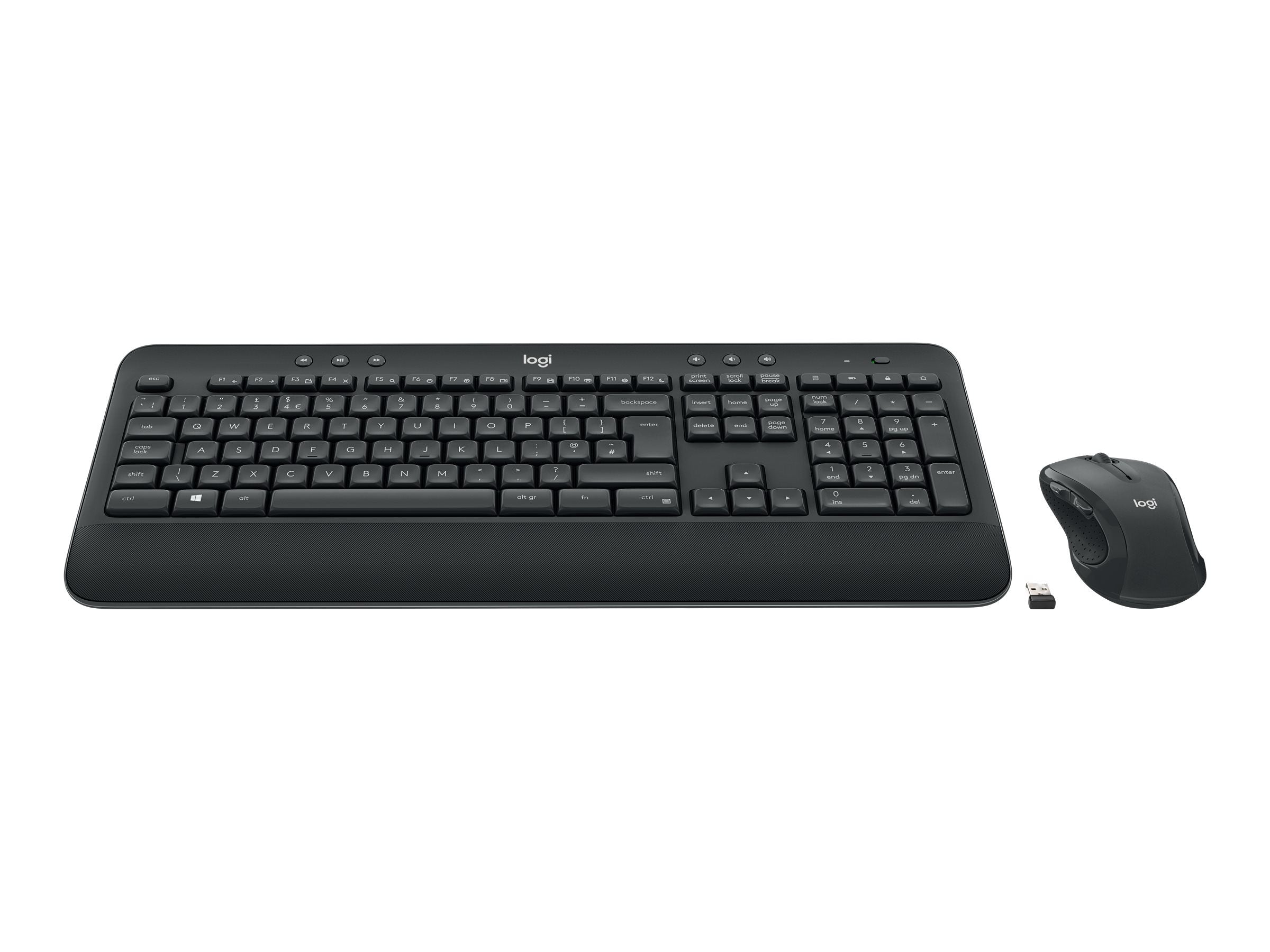 Logitech MK545 Advanced Wireless Black, keyboard and mouse, wireless DE - black