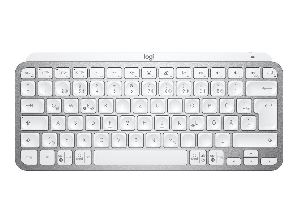 Logitech MX Keys Mini Bluetooth keyboard illuminated - light grey