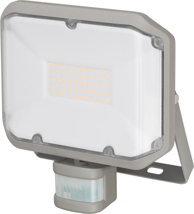 Brennenstuhl LED spotlight AL 3050 P, 30W, 3110lm, 3000K, IP44, motion detector