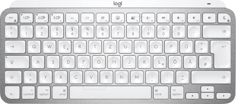 Logitech MX Keys Mini for Mac illuminated keyboard - light grey