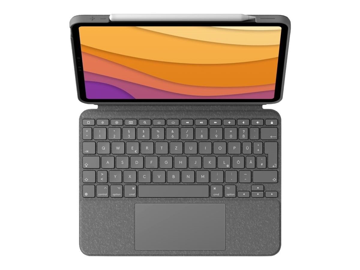Logitech Combo Touch Oxford Grey for iPad Air (4th Gen & 5th Gen) QWERTZ