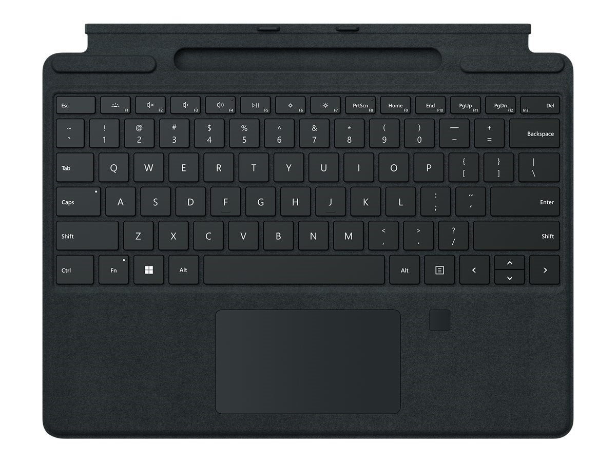 Microsoft Surface Pro Signature Keyboard for Pro 8 with fingerprint - black