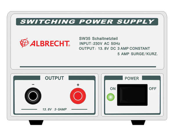 Albrecht Schaltnetzteil SW 35, 3-5 A, 13,8 V