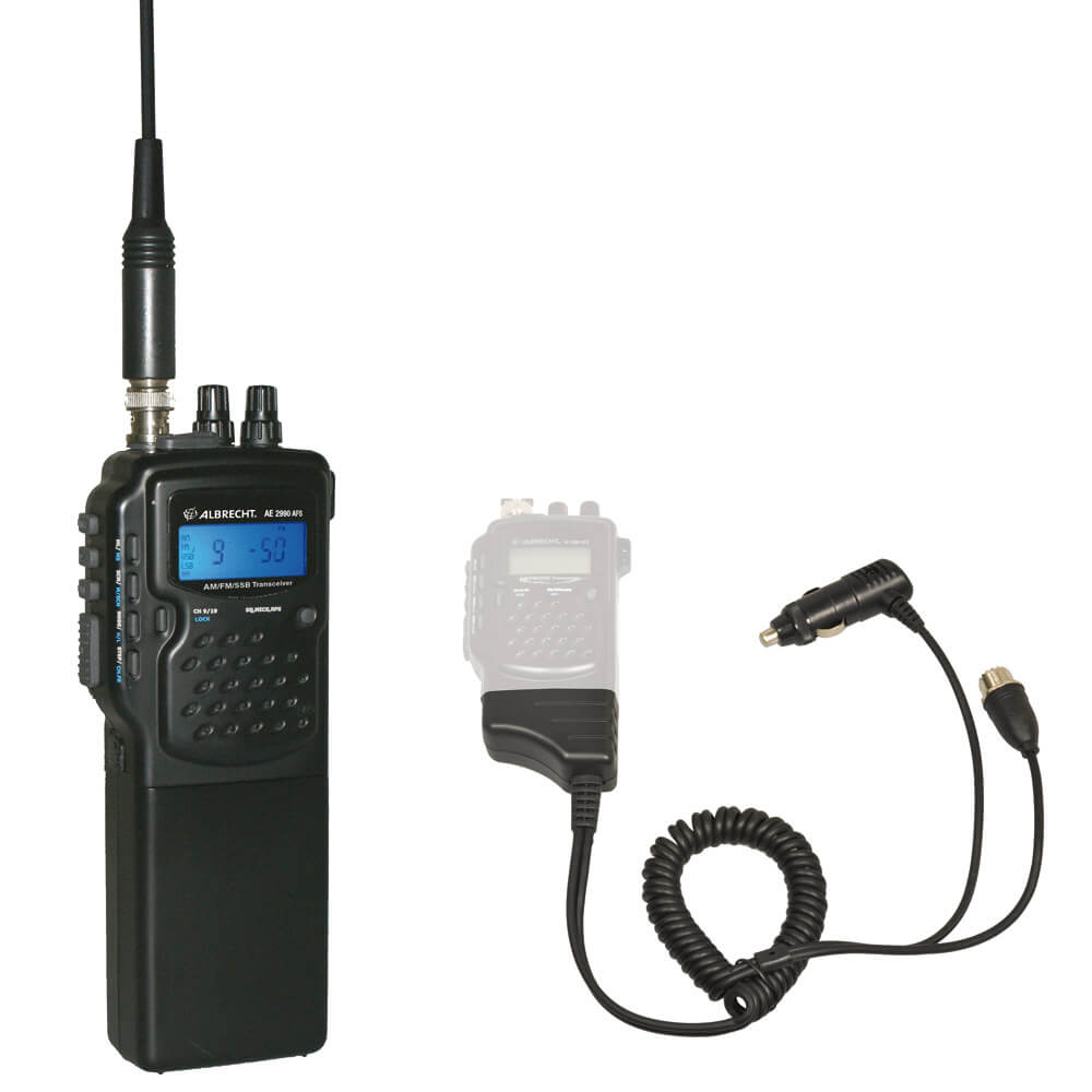 Albrecht AE 2990 AFS, handheld radio, AM/FM/SSB 