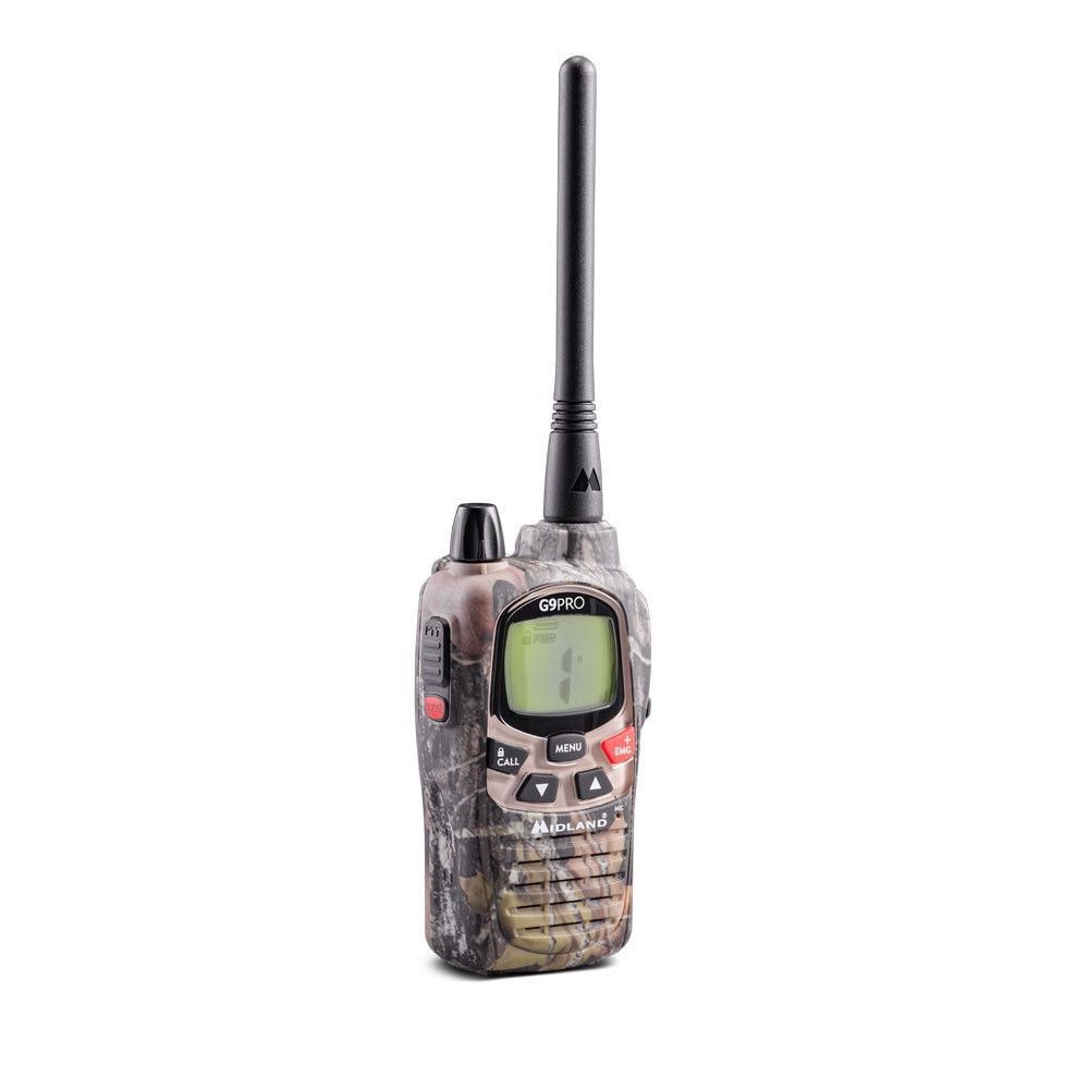 Midland G9 Pro camouflage radio, single, PMR+LPD