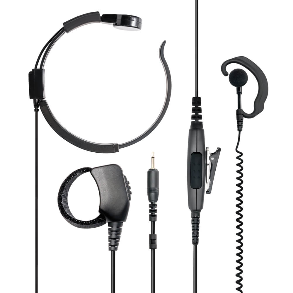 Albrecht AE 38 throat microphone/earpiece VOX/PTT