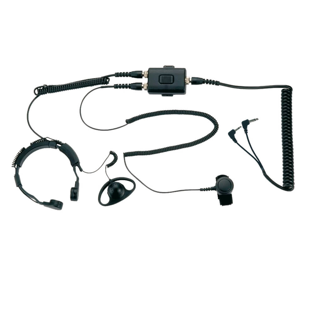 Albrecht AE 38 S2a throat microphone/earpiece