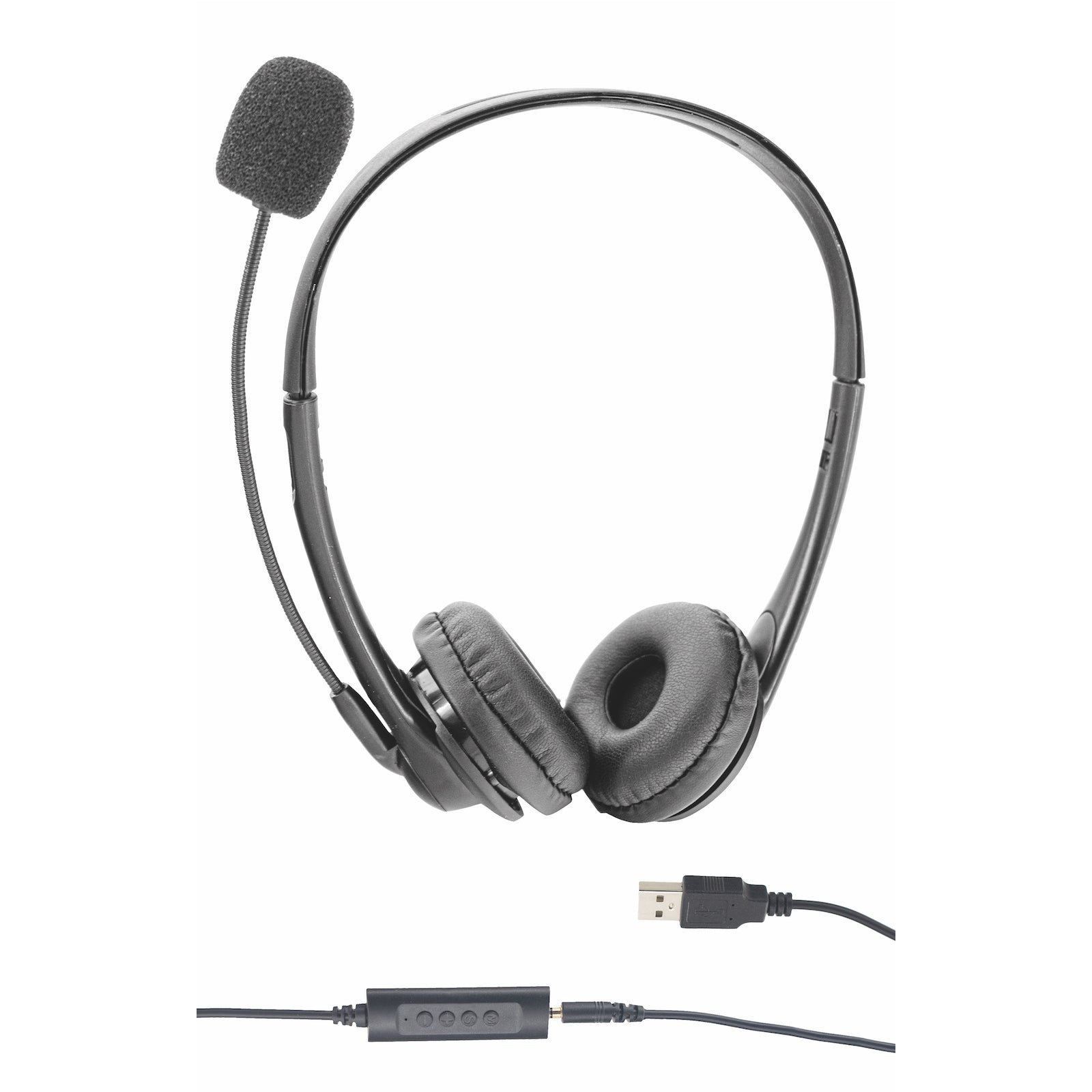 Albrecht HS 03 PC - Headset for PC / Laptop