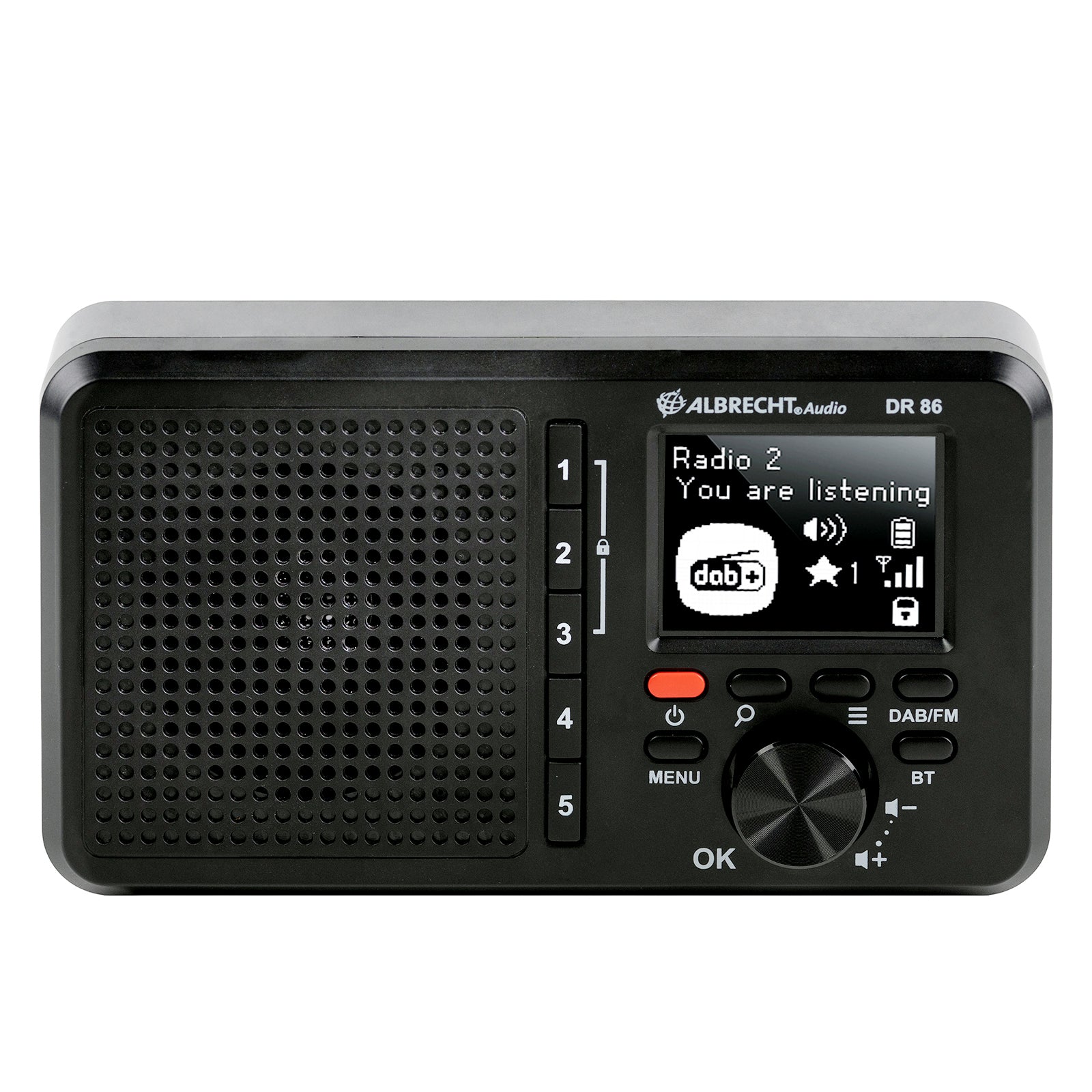 Albrecht DR 86 portable senior radio