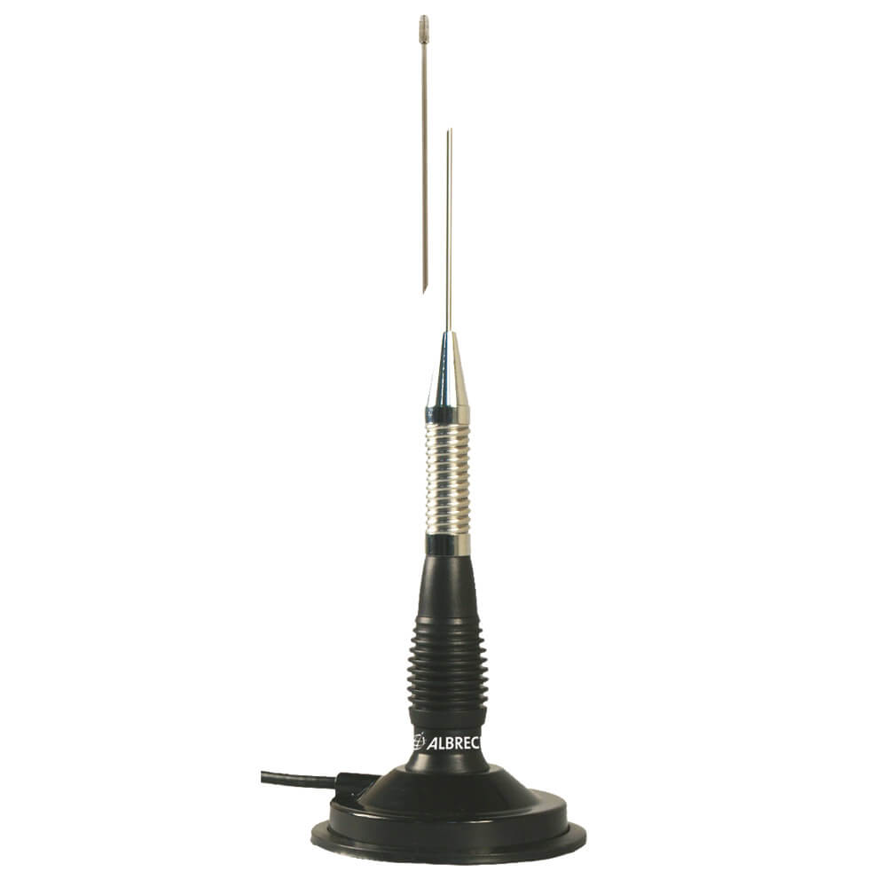 Albrecht ML130 magnetic base antenna, approx. 115 cm