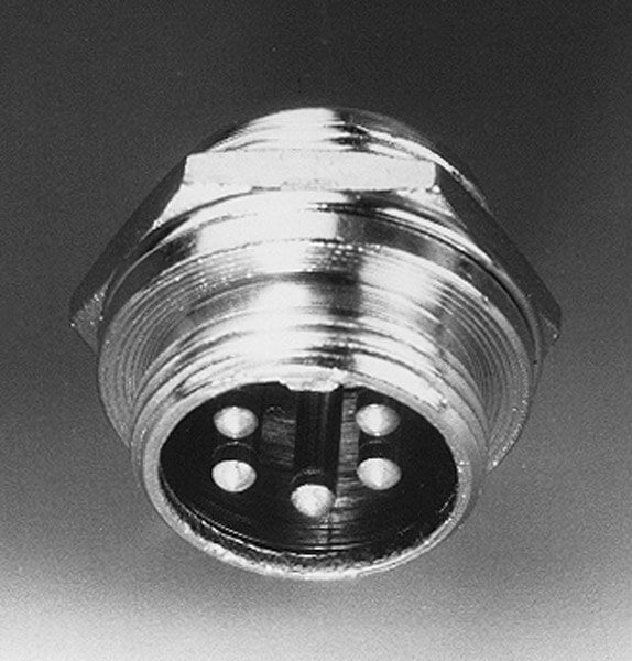 Albrecht 10pcs. NC-519, 6-pin microphone panel socket