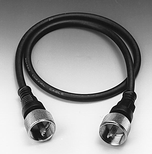 Albrecht NC-535 coaxial connection cable, approx. 50 cm