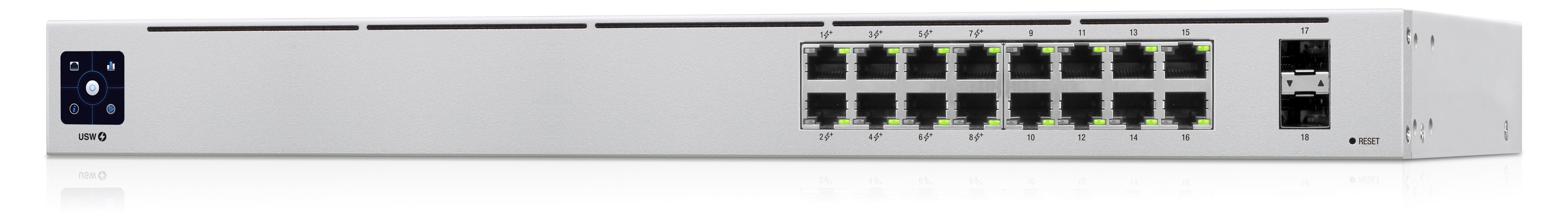 Ubiquiti UniFi Switch 16 Gen2 - USW-16-POE Budget 42W