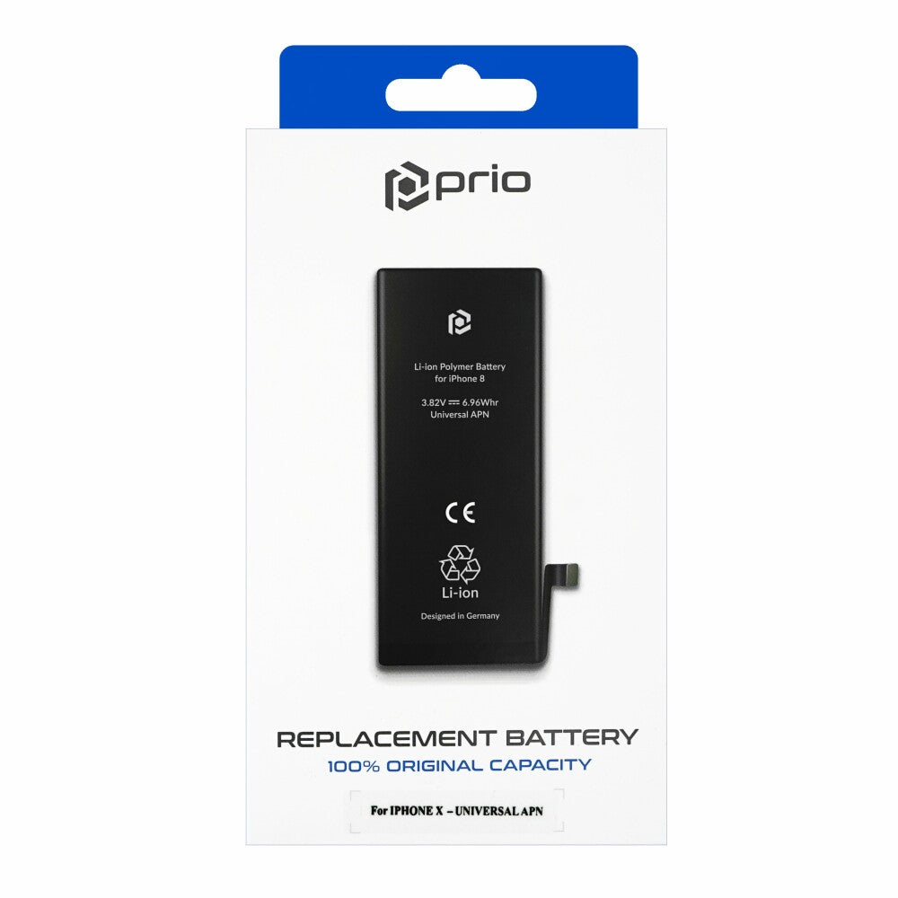 Prio battery for Apple iPhone X (Universal APN)