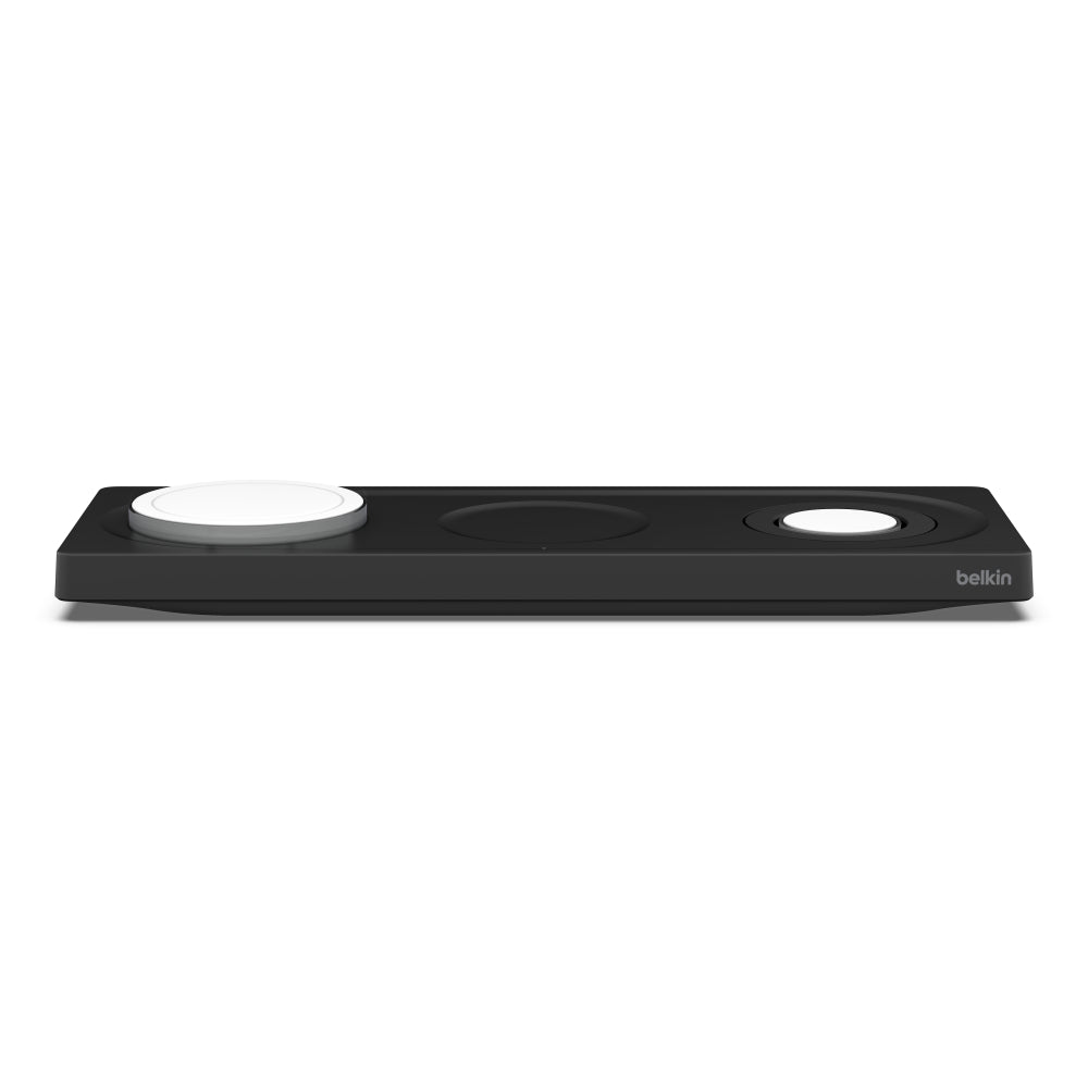 Belkin Boost Charge Pro - 3-in-1 wireless charging pad with MagSafe - black