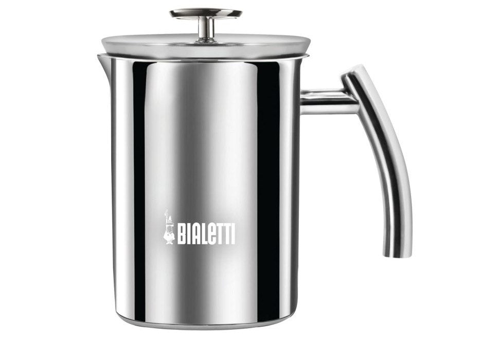 Bialetti milk frother cappuccinatore stainless steel induction, 330ml