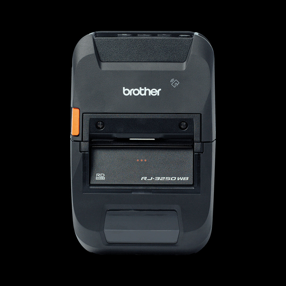 Brother RJ-3250WB 3 inch mobile label printer with Bluetooth and WLAN