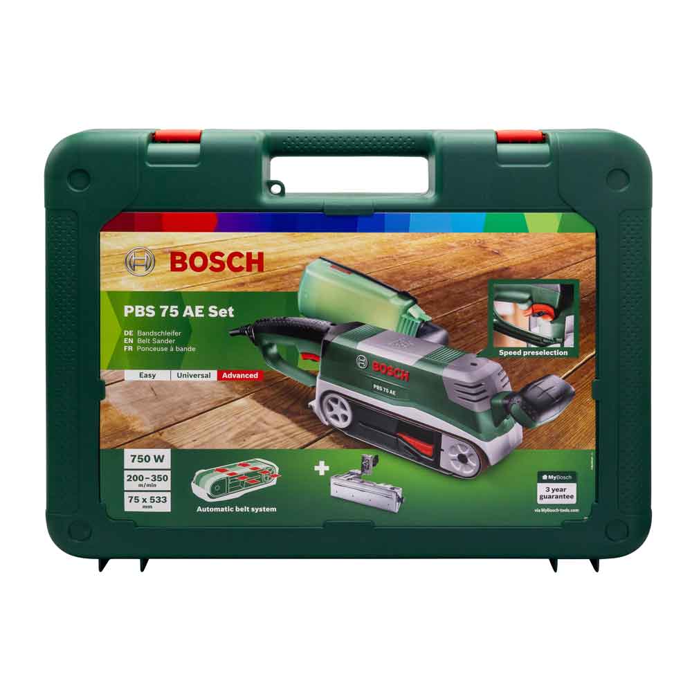Bosch 06032A1101 Belt Sander PBS 75 AE Set