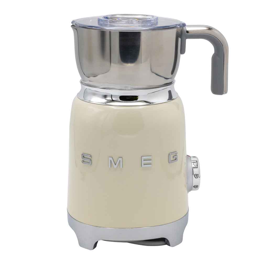 Smeg MFF11CREU milk frother 50`s style cream