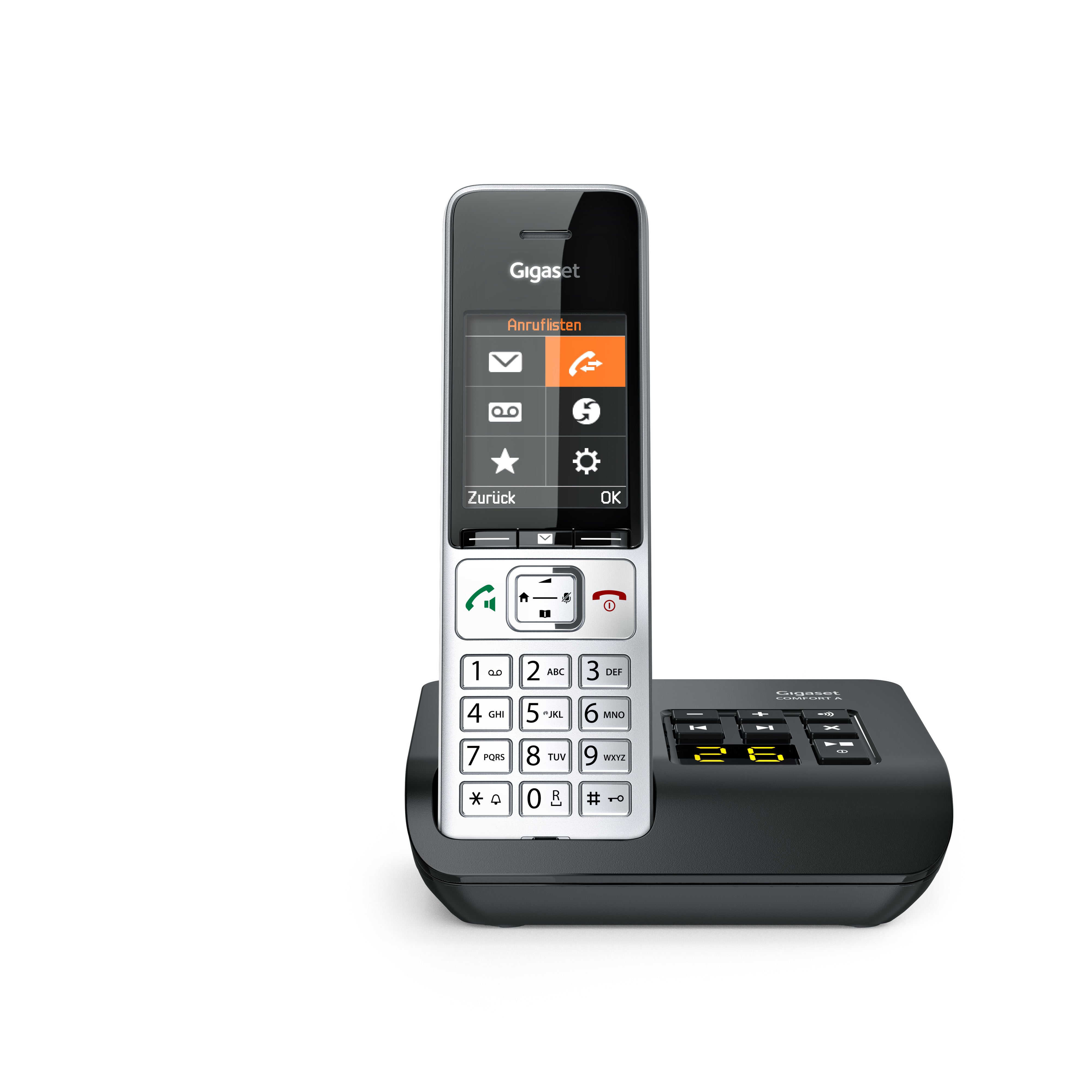 Gigaset Comfort 500A silver black