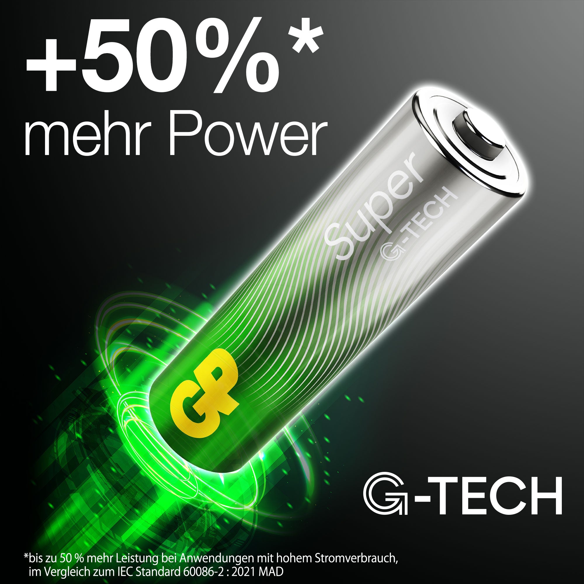 GP Super Alkaline Battery AA 1.5V 40 pieces