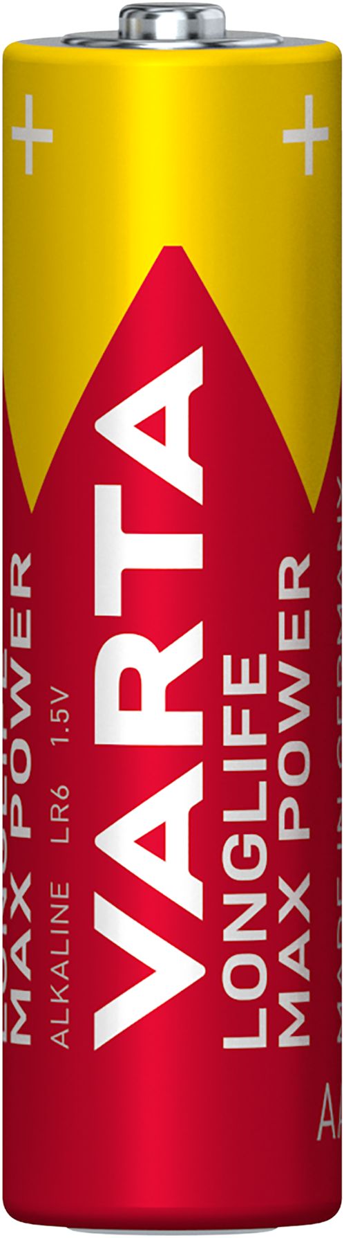 VARTA Longlife Max Power AA LR6 Batterie (4er Pack) Alkaline
