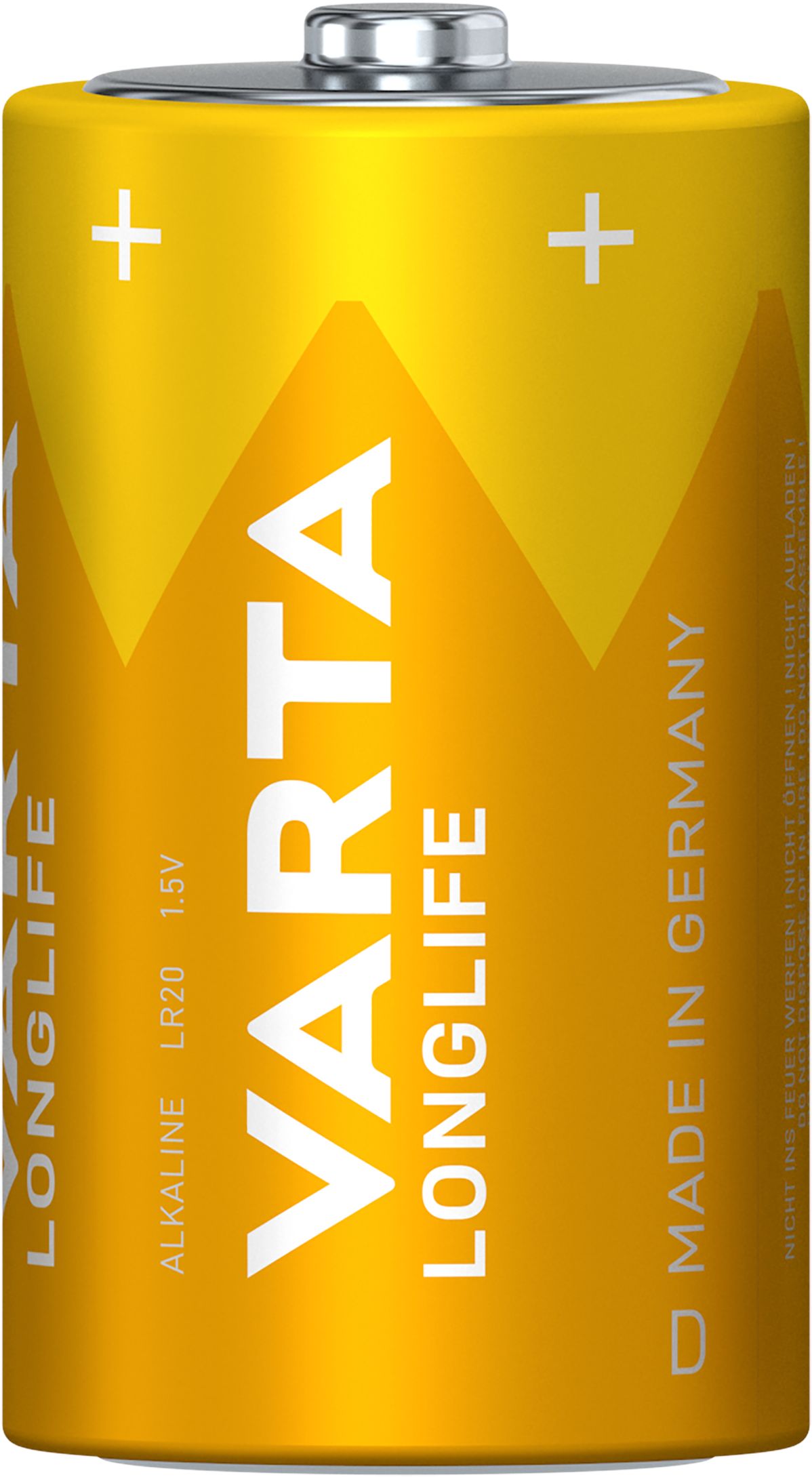 VARTA Longlife D Batterie (2er Pack) Alkaline