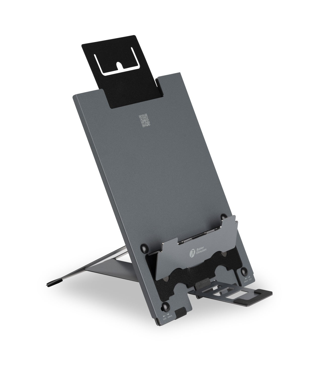 BakkerElkhuizen Ergo-Q Hybrid Pro laptop stand dark grey