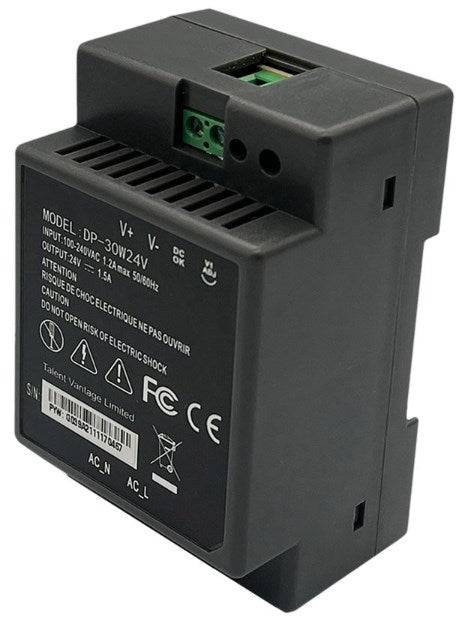 Edimax 30W/24V Industrial DIN Rail Power Supply