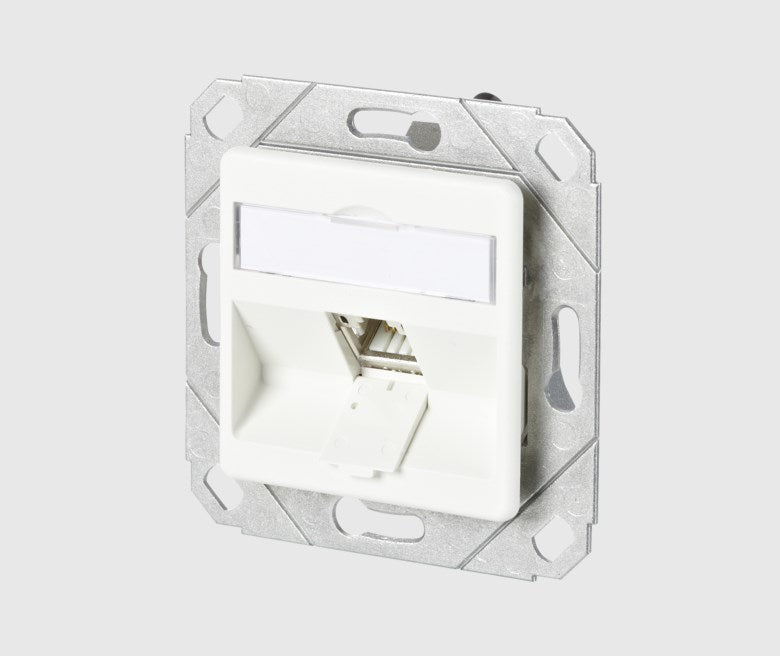 METZ CONNECT C6Amodul 1 port 180° module UPk, pure white