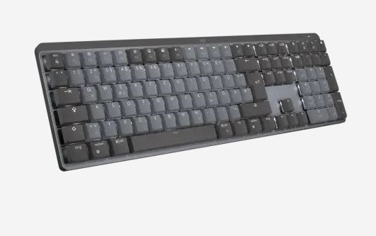 Logitech MX Mechanical Keyboard Wireless Bolt Graphite Clicky