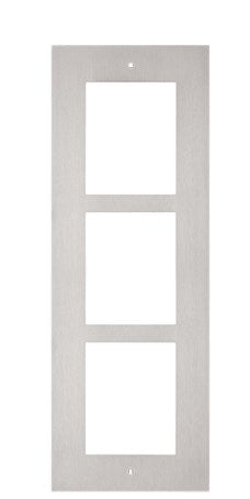 2N IP Verso - 3 module flush-mounted frame