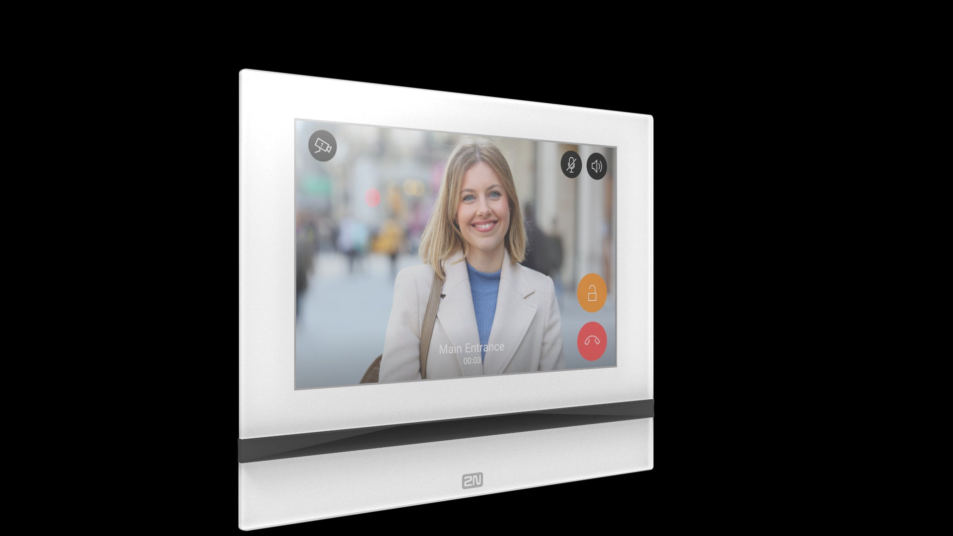 2N Indoor View 7 inch White
